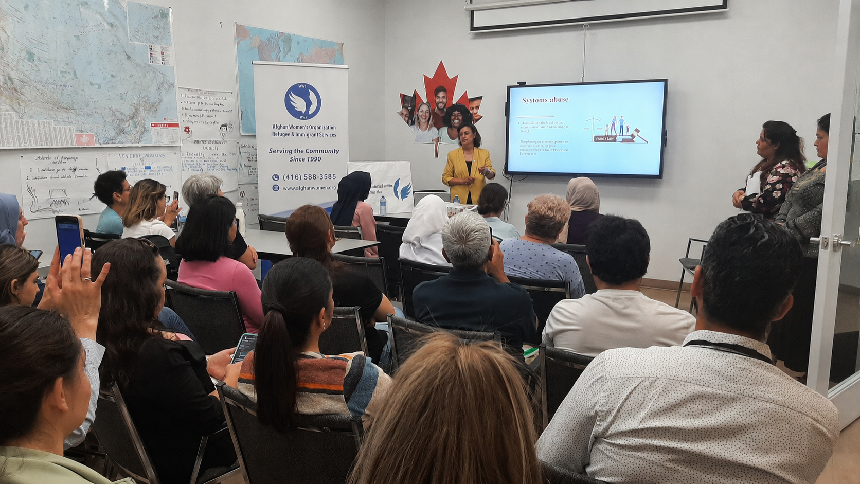 Gender-based violence awareness workshop for ESL and LINC learners
